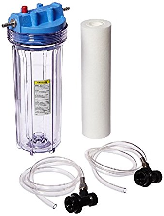 HomeBrewStuff 10" Beer Filtration Kit with Ball Lock Fittings