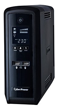 CyberPower CP1300EPFCLCD Backup UPS PFC Pure Sinewave 1300VA/780W 2 x UK Sockets 4 x IEC