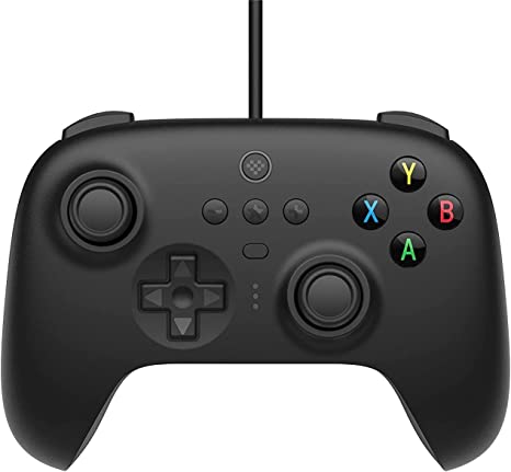 8BitDo Ultimate Wired Controller, USB Controller for PC Windows 10, Android, Raspberry Pi & Switch(Black)