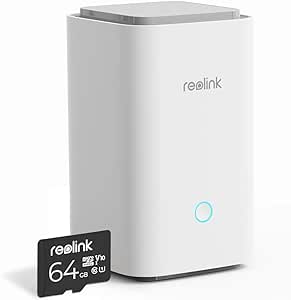 Reolink Home Hub, Home Security Systems, Expandable Local Storage, 2.4/5GHz Wi-Fi 6, UP to 16MP Motion Recording & Playback, Exclusive Encryption Algorithm, 64GB microSD Card Included, No Monthly Fee