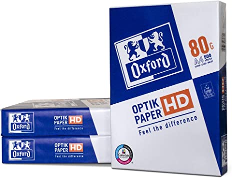 Oxford Paper A4 80GSM, 3 X 500 Sheets, White