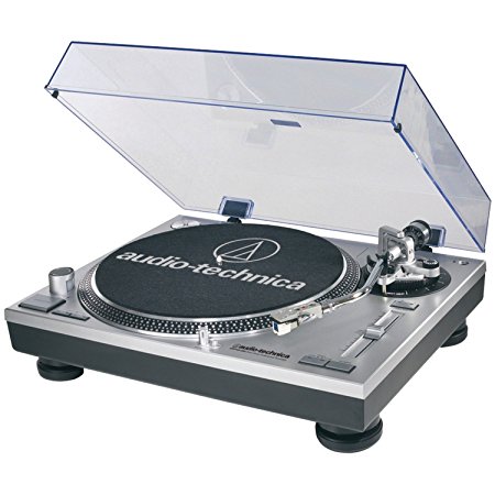 Audio-Technica AT-LP120-USB Direct-Drive Professional Turntable (USB & Analog) Certified Refurbished