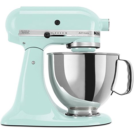 KitchenAid KSM150PSIC Artisan Series 5-Qt. Stand Mixer with Pouring Shield - Ice