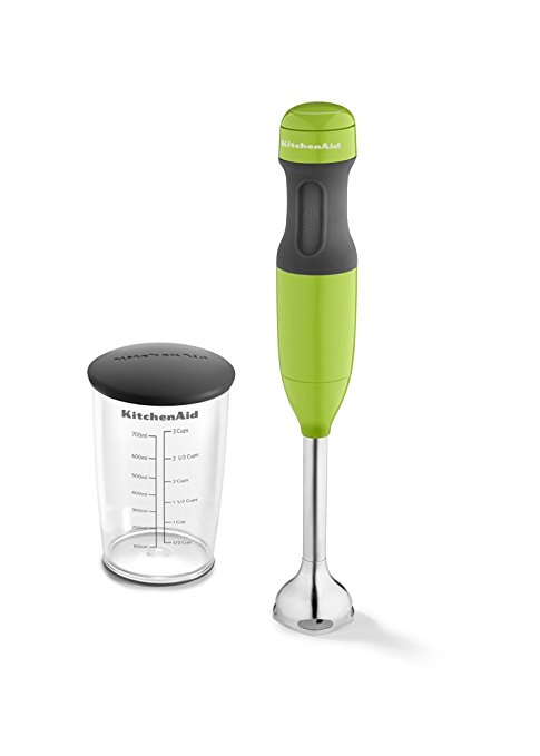 KitchenAid KHB1231GA 2-Speed Immersion Blender, Green Apple