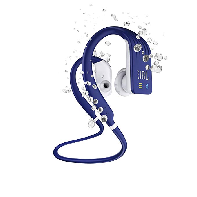 JBL Endurance Dive Waterproof Wireless In-Ear Sports Headphones with Built-in Mp3 Player (Blue)