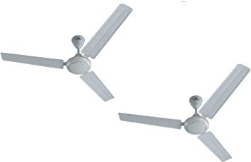 Bajaj Tezz 1200mm Ceiling Fan (White, Pack of 2)