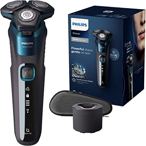 Philips Shaver Series 5000 Dry and Wet Electric Shaver (Model S5579/50)