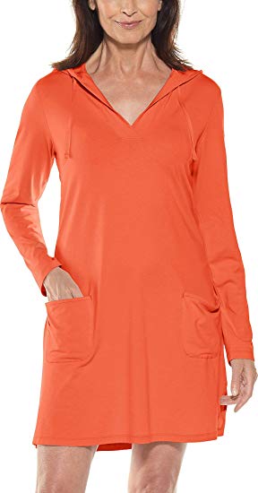 Coolibar UPF 50  Women's Beach Cover-Up Dress - Sun Protective