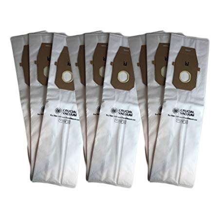 9 Hoover Platinum Type Q High Efficiency Allergy Filtration Vacuum Bags, Compare to Part # AH10000, UH30010COM, Designed & Engineered by Crucial Vacuum