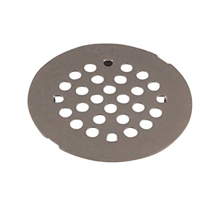 Moen 101663ORBMOENF Kingsley 4-1/4-Inch Snap-In Shower Drain Cover, Oil Rubbed Bronze