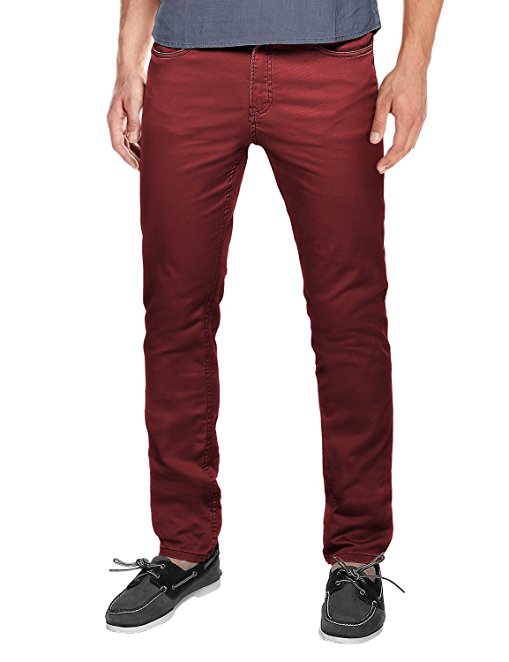 Match Men's Straight-Fit Flat-Front Casual Pants