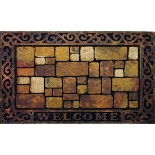 Apache Mills 60-732-1449 Aberdeen Door Mat, 18-Inch by 30-Inch