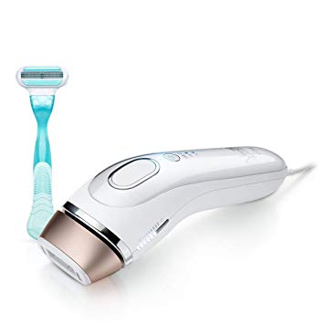 Braun Gillette Venus Silk-Expert IPL 5001 Intense Pulsed Light, Face & Body Hair Removal System with Razor. [Japanese Text]