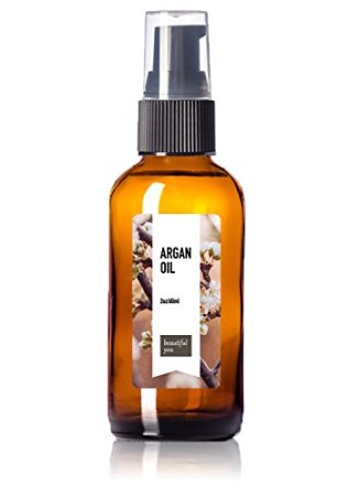 Inspired Oil Argan Oil - 2oz Bottle for Hair Face and Skin