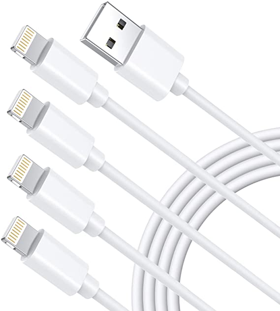 iPhone Charger, Everdigi MFi Certified Lightning Cable - 4Pack 3FT 6FT 6FT 10FT iPhone Charger Cable iPhone Cord Compatible iPhone 12/12mini/12Pro/11/11Pro/X/Xs Max/XR/8/iPad/iPod and More