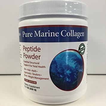 Hydrolyzed Marine Collagen Peptide Powder Type 1 & 3, Skin, Hair, Nails, Bones
