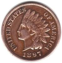 1897 indian head cent
