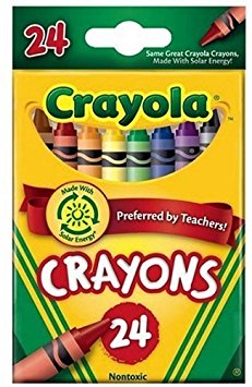 Crayola Crayons 24 in a Box (Pack of 6) 144 Crayons in Total