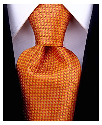 Scott Allan Men's Necktie - Burnt Orange