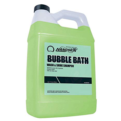 Nanoskin (NA-BUB128) Bubble Bath Car Wash and Shine Shampoo - 1 Gallon