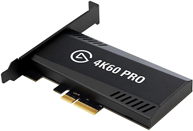 Elgato Game Capture 4K60 Pro MK.2-4K60 HDR10 Capture and Passthrough, PCIe Capture Card, Superior Low Latency Technology