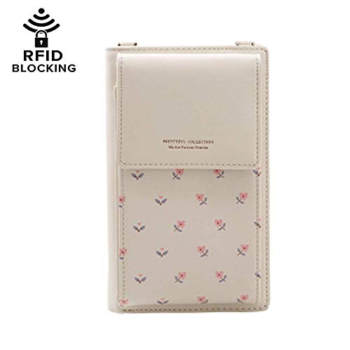 Women Small Cross body Bags Large Capacity Phone Purse Wallet with Credit Card Holder