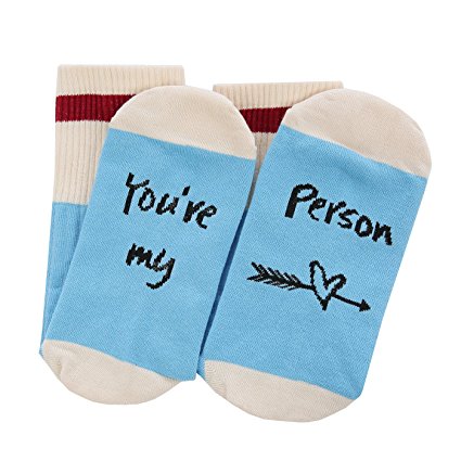 Pxmoda Greys Anatomy You Are My Person Socks Lover Couple Socks Valentines Day Gifts