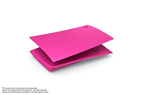 Sony Plastic PS5 Standard Cover for Game Consoles, Nova Pink