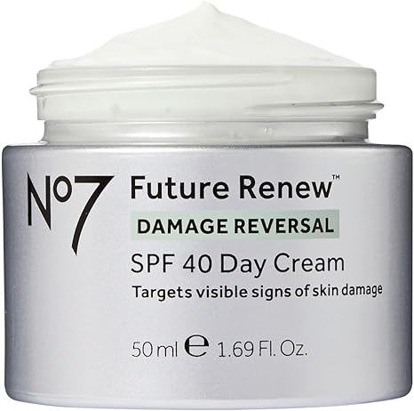 Boots No7 Future Renew Damage Reversal Day Cream SPF40 50ml, 50 ml (Pack of 1)