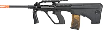 Polymer AUG Civilian AEG Airsoft Rifle w/ Top Rail Army Armament - Black