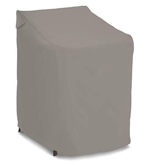 AmazonBasics Patio Stackable Chairs Cover, Grey