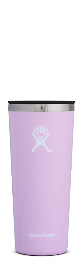 Hydro Flask 22 oz Double Wall Vacuum Insulated Stainless Steel Travel Tumbler Cup with BPA Free Press-In Lid, Lilac