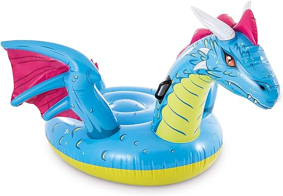 Intex Dragon Ride-On, 79in x 75in, for Ages 3