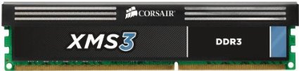 Corsair XMS3 4 GB 1333MHz PC3-10666 240-pin DDR3 Memory Kit for   Core i3 i5 i7