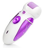 Electric Callus Remover and Shaver by Naturalico - Best Rechargeable Pedicure Foot Care File Tool - Remove Dead Hard Cracked Skin and Reduce Calluses on Feet in Just Seconds - Spa Like Results