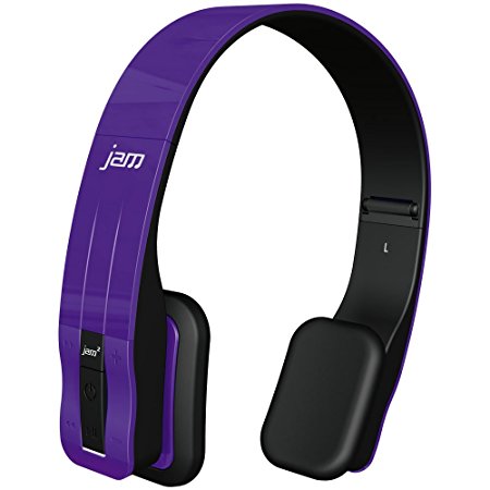 JAM Fusion Bluetooth Stereo Headphones (Purple) HX-P610PU