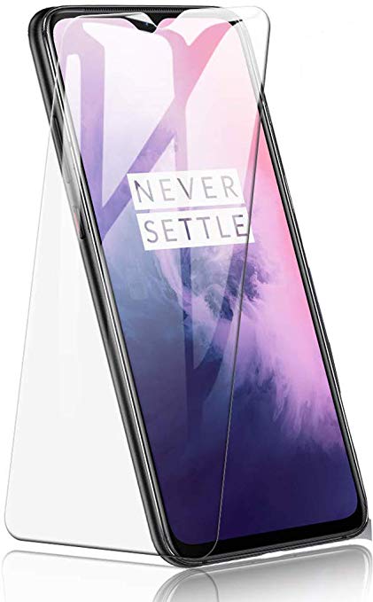 AA® HD Tempered Glass Screen Protector forOneplus 7/One Plus 7/1 7 [Easy Installation] [9H Hardness] [Scratch Resistant] [Non-Bubbles] HD (oneplus 7 transprent)