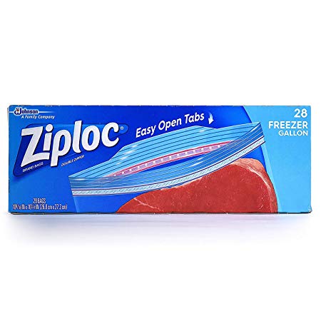 Ziploc Zipper Freezer Bags (Pack - 3)