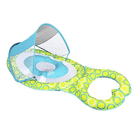 SwimWays Mommy and Me Baby Spring Float with Canopy