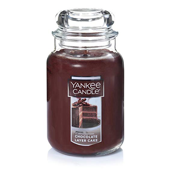 Yankee Candle Large Jar Candle, Chocolate Layer Cake