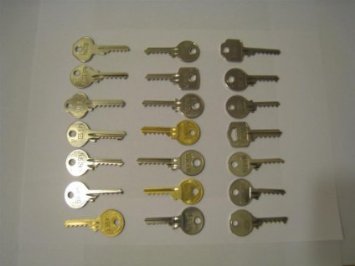 Full Set - 24 Bump Keys - to fit 99% of UK door locks.
