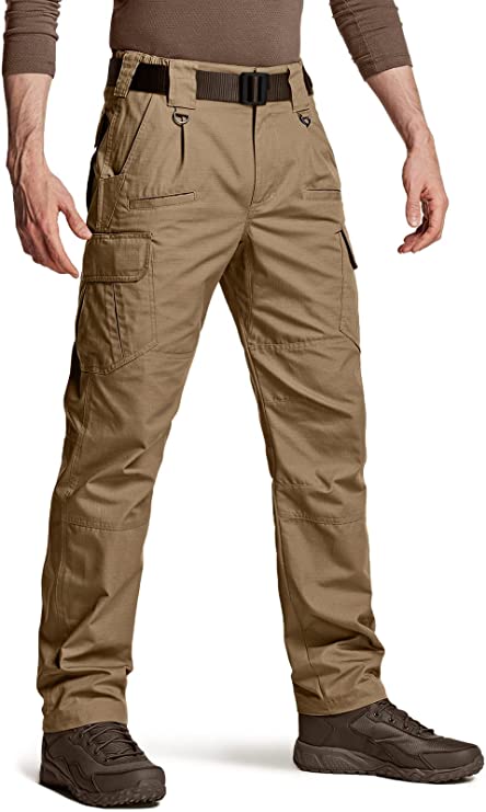 CQR Men's Tactical Pants Lightweight EDC Assault Cargo