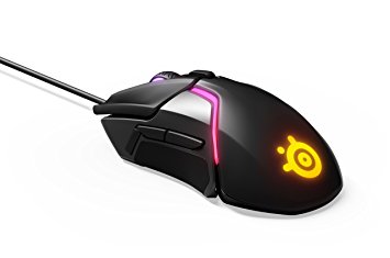 SteelSeries Rival 600 Gaming Mouse - 12,000 CPI TrueMove3  Dual Optical Sensor - 0.5 Lift-off Distance - Weight System - RGB Lighting