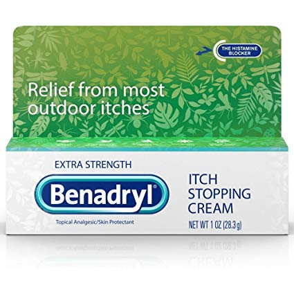 Benadryl Extra Strength Anti Itch Cream 1 Oz Tube