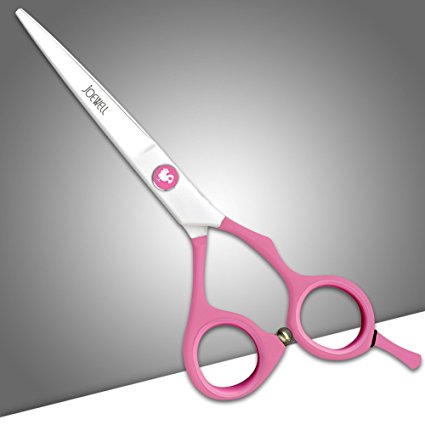 Joewell PINK Professional Barber / Salon Razor Edge Hair Cutting Scissors / Shears (5.5")
