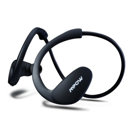 Mpow Cheetah Sport Bluetooth 40 Wireless Stereo Headset Headphones with Microphone Hands-free Calling AptX for Running Work with Apple iPhone 6s iPhone 6s Plus iPhone 6 6 Plus 5 5c 5s 4s ipad ipod Touch Samsung Galaxy S5 S4 S3 Note 3 2 and Android Tablet Phones