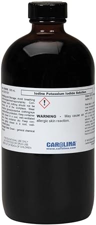Iodine-Potassium Iodide Solution, Laboratory Grade, 500 mL