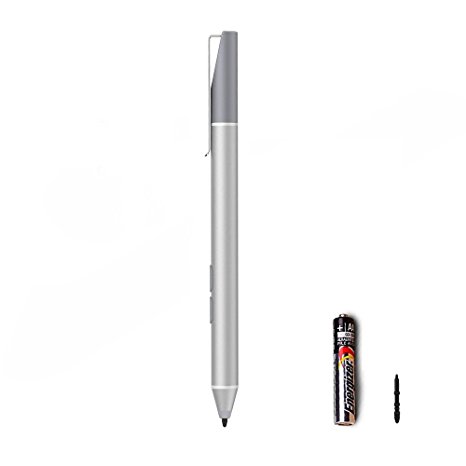 Surface Pen, Active Stylus Digitizer Pen with 1024 Levels of Pressure Sensitivity for Microsoft Surface Pro 2017, Surface Pro 4, Surface Pro 3, Surface 3, Surface Book and Surface Laptop(Silver)