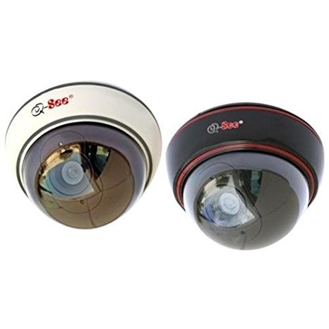 Q-See QSM30D2PK Dome Decoy Cameras 2 Pack