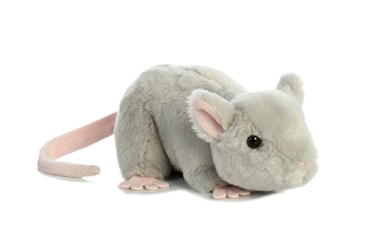 Aurora World Mini Flopsie Toy Mouse Plush, 8"